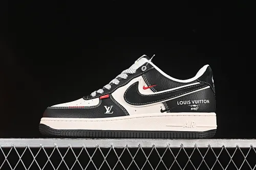 All categories Nk Air Force 1 Air Force series Nk Air Force 1 Low Air Force low-top Nike Air Force 1'07 Low LV co-branded Li pattern black Air Force 1 low-top casual sneakers YX5066-349